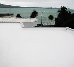 Membrane roof architect design house