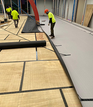Warm roof installation detail precision Auckland