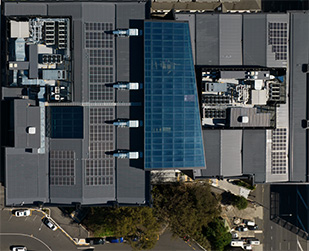 Warm Roof + Solar Ready Roofing + Rainwater Harvesting